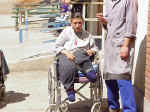 b4 A girl in a wheelchair at the hospital.jpg (45000 bytes)